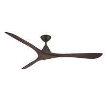 Modern Forms US - Fans Only FR-D2504-72-BZ/DW - Carve 72 Downrod Ceiling Fan