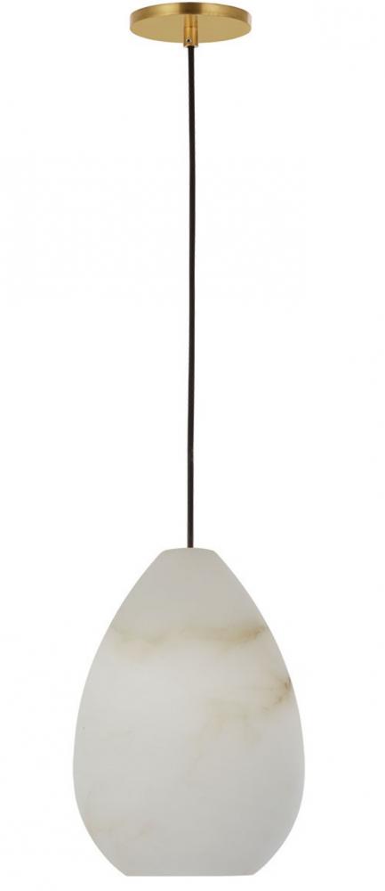 Alina Alabaster Medium Pendant