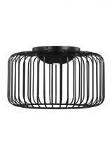 Visual Comfort & Co. Modern Collection 700FMKAI15B-LED930 - Kai 15 Flush Mount