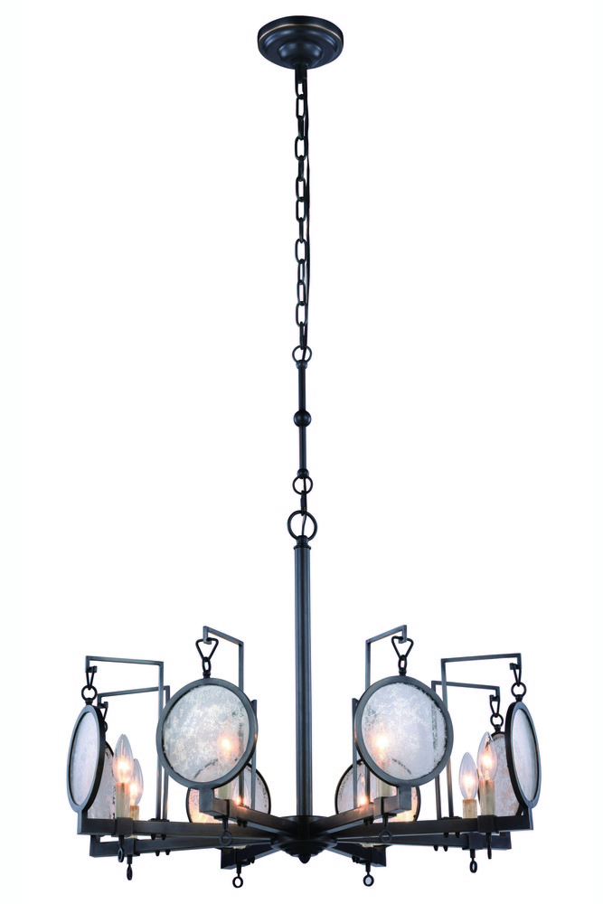 Twilight 8 light Bronze Pendant