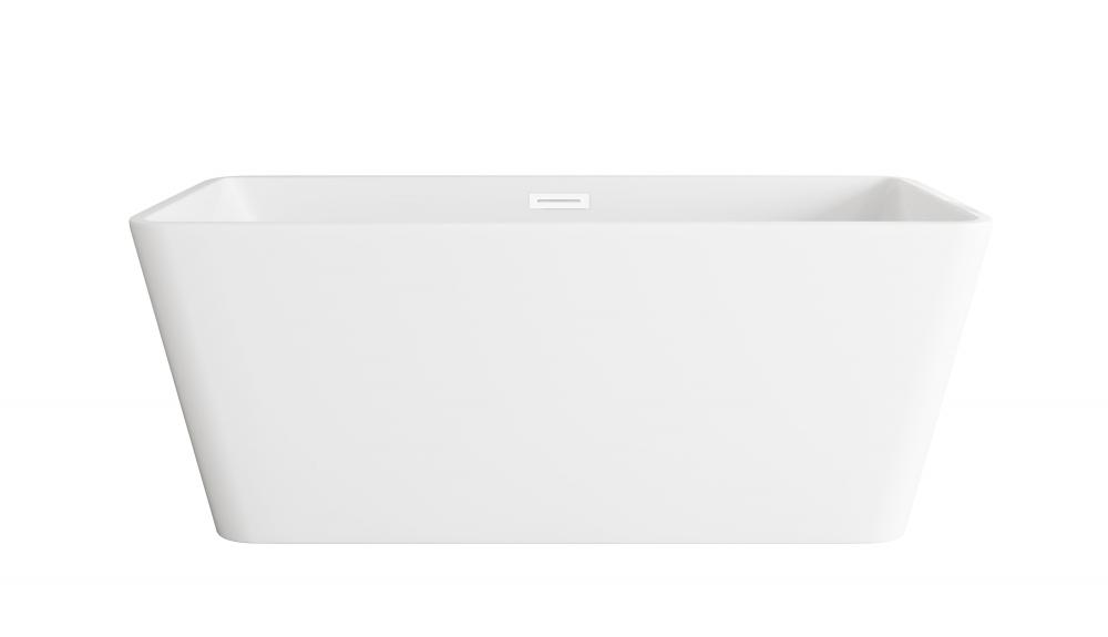 Bathtub 59.1 x 29.5 x 22.8 Glossy White