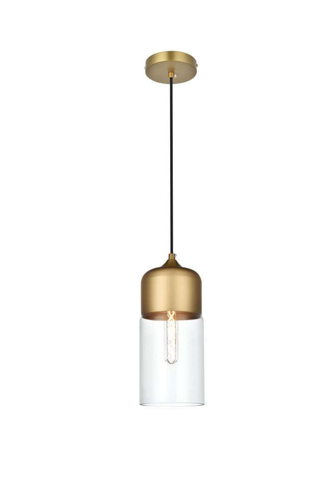 ASHWELL Hang D5.1"H12.6"L1 Satin Gold