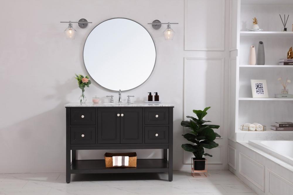 Gene 1 light Chrome and Clear glass left Wall sconce