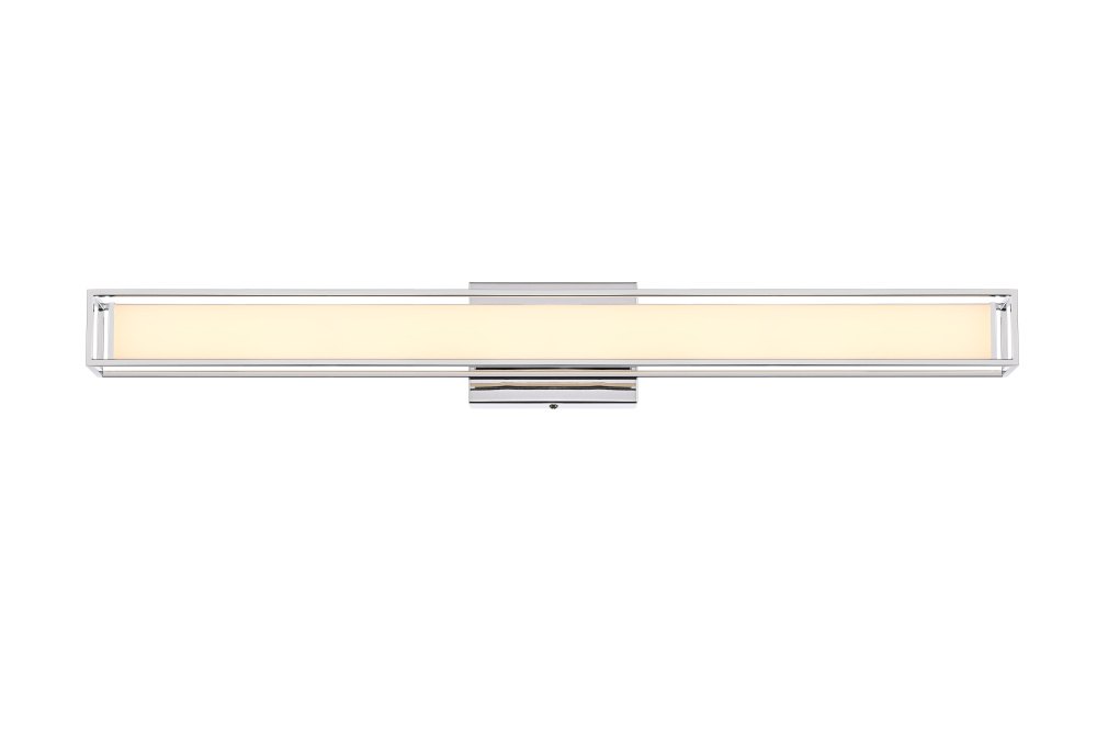 Wall Sconce L31" E4.5" H4.3" LED 18W 3CCT Chrome