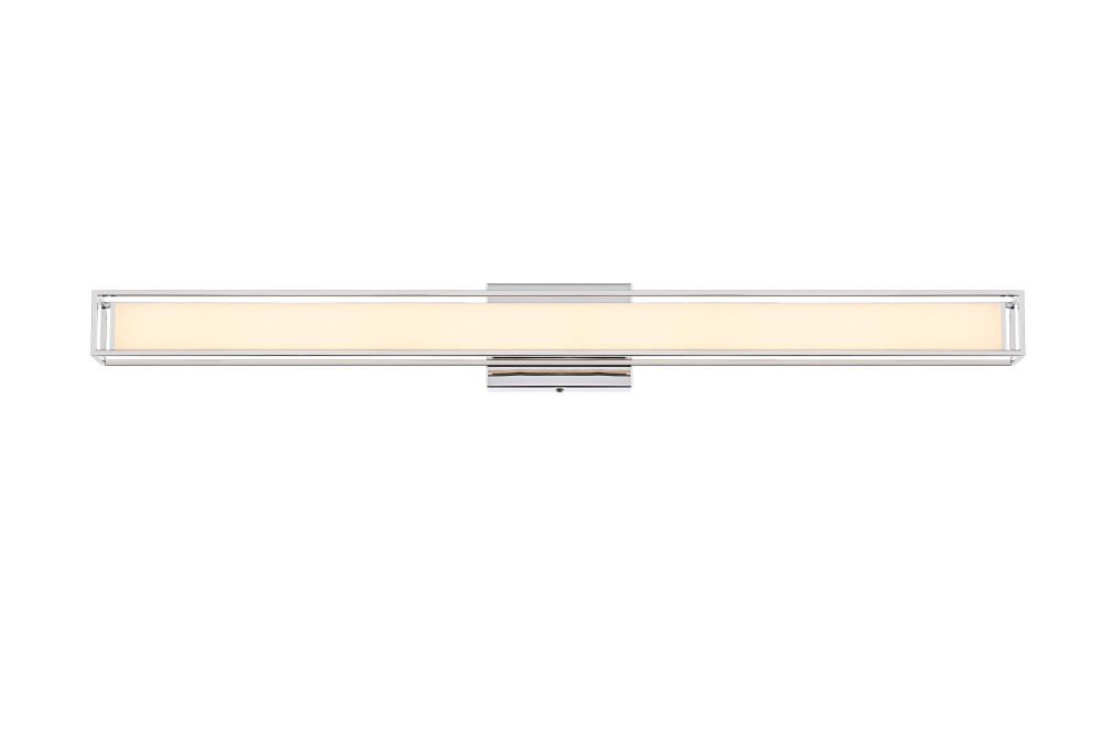 Wall Sconce L36" E4.5" H4.3" LED 24W 3CCT Chrome