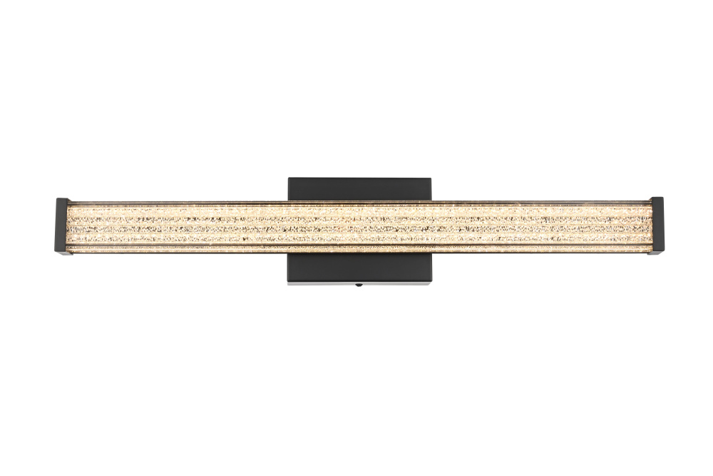 Wall Sconce L24" E4.5" H4.3" LED 14W 3CCT Black