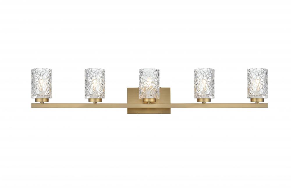 Cassie Wall sconce W41.3"E5.2"H7.7" Satin Gold