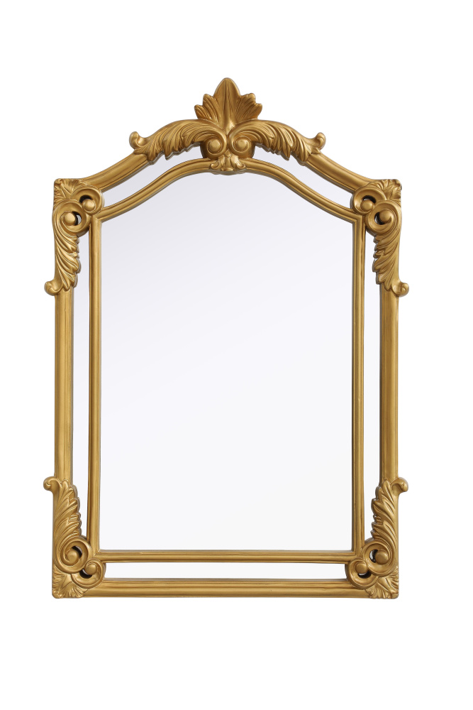 Wall mirror 25.5"x36" gold leaf