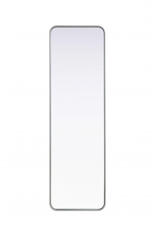 R Corner Mirror 18"x60"x2" Silver