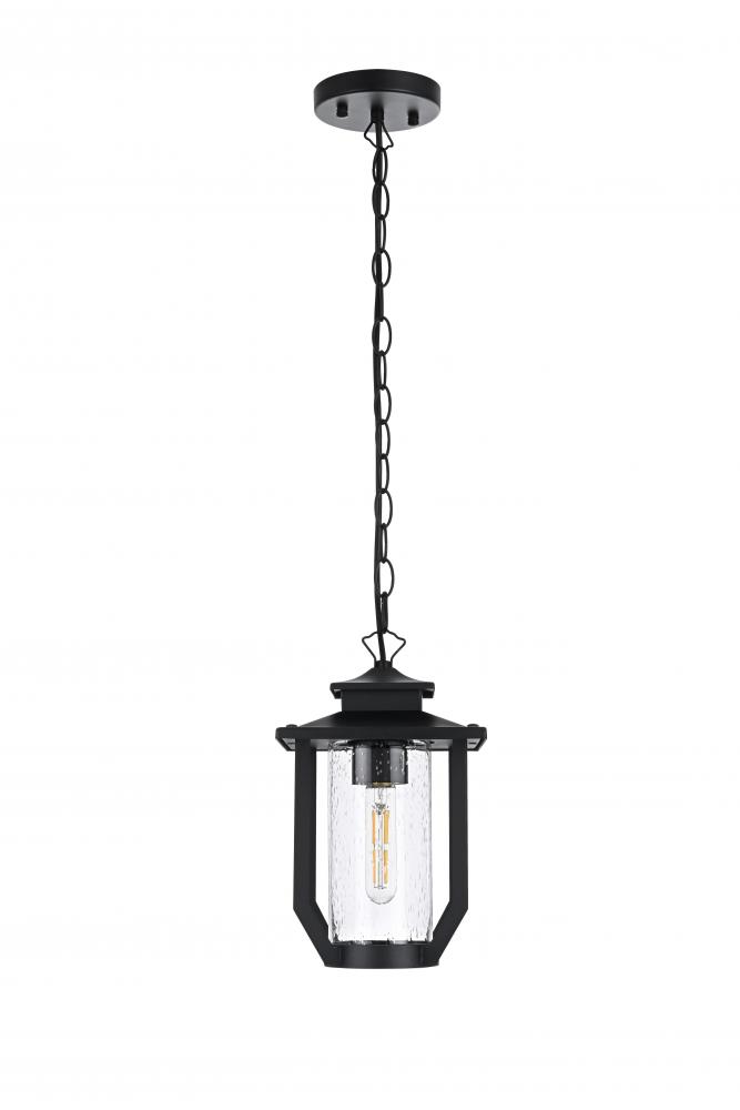 Outdoor Hanging L7&#34; W7&#34; H12.5&#34; L1 Black