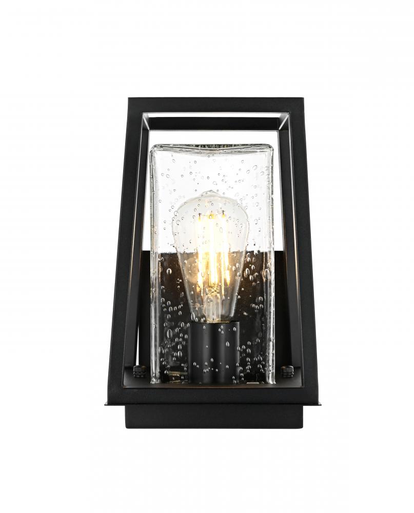 Wall sconce W6.5"* H10.5" E7.5" L1 Black