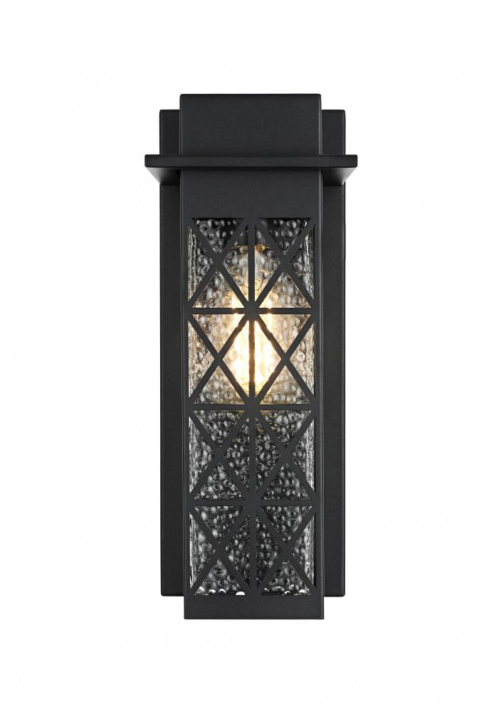 Wall sconce W5"* H13" E5" L1 Black