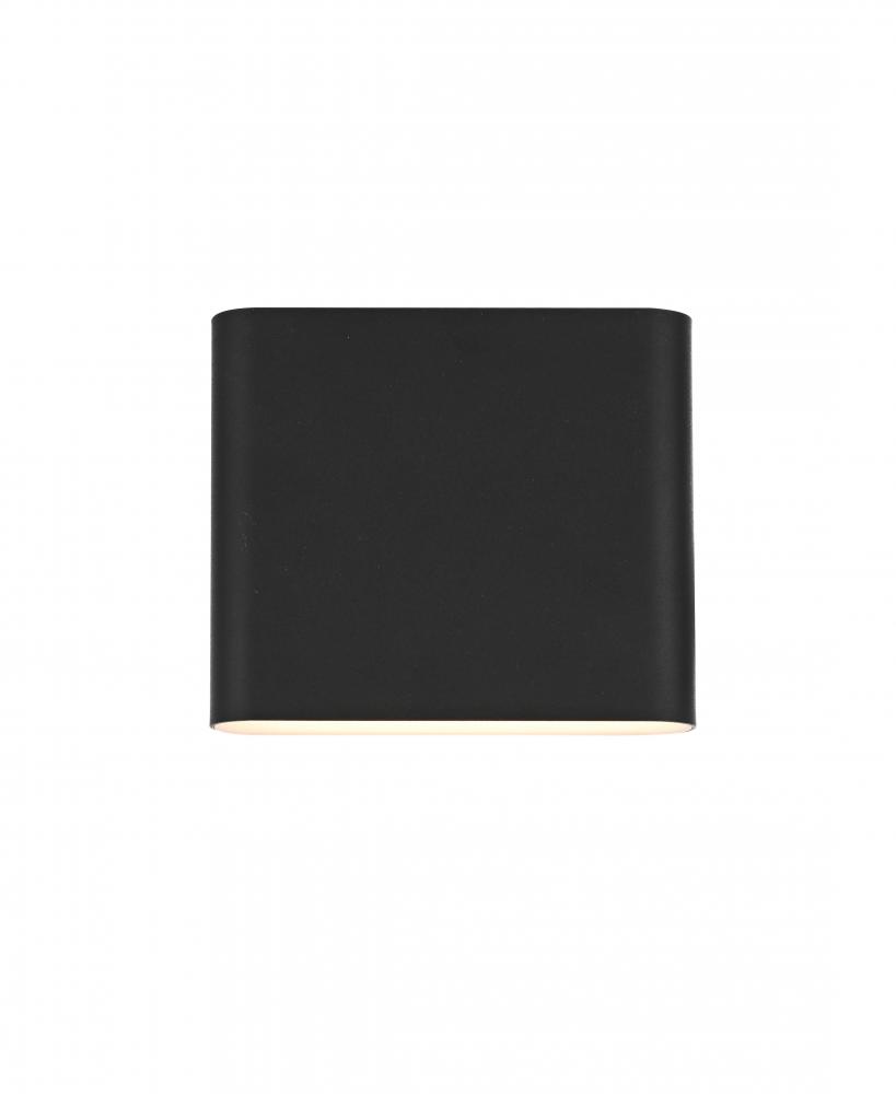 Wall Sconse W9"D1.8"H5.1" Black