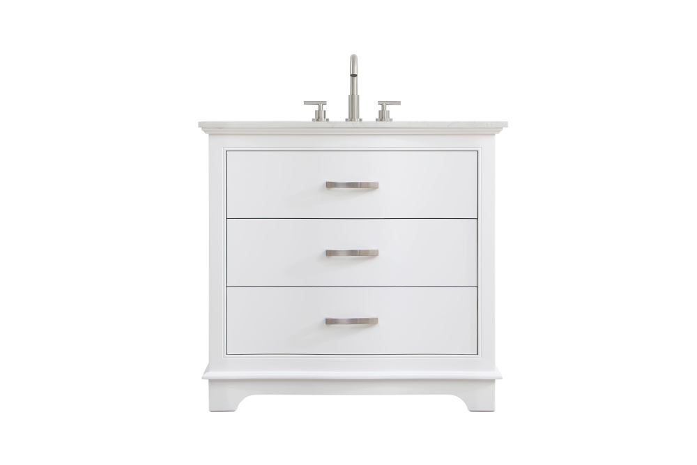 Vanity Cabinet 36"W x 22"D x 34"H white