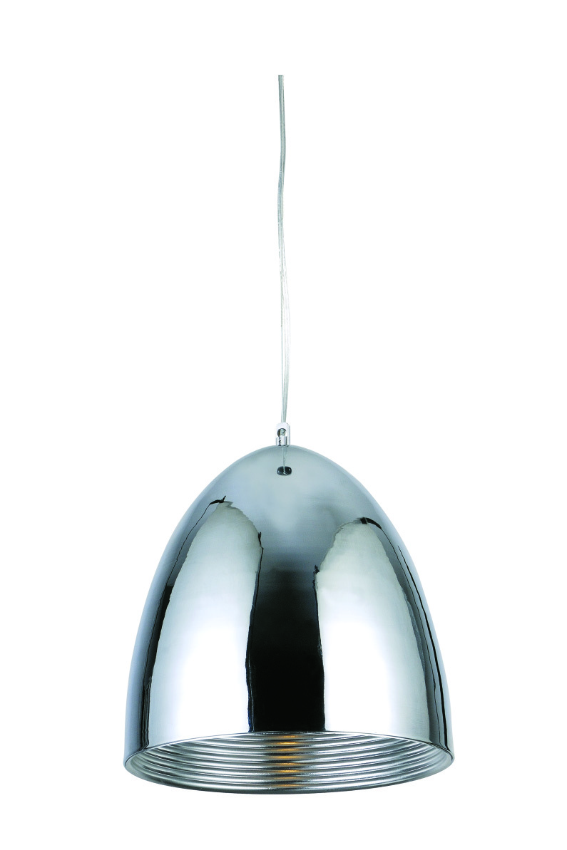 Industrial Collection Chandelier D:11.75 H:51 Lt:1 Chrome Finish