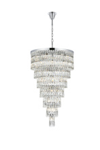 Elegant 1060SR32C - Pendant D32"H54"L41 Chrome