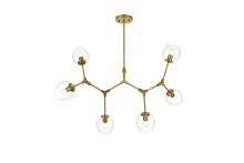 Elegant 1712G49BR - Cavoli HANG L49"W28"H28" L6 Brass