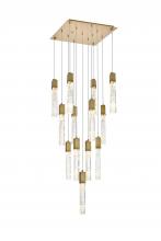 Elegant 2088G26SG - Pendant L26"W26"H24"L13 Satin Gold