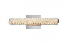 Elegant 3800W18C - Bowen Wall Sconce W18" H5.5" E4.5" LED 10W DIM 3CCT  Chrome