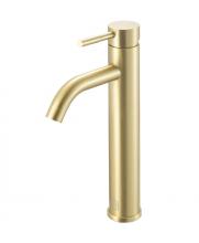 Elegant FAV-1007BGD - Vanity Faucet 1 61/64" × 11 11/16" × 6 15/32" brushed gold