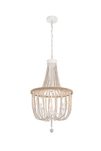 Elegant LD306D16WH - Pendant D16" H47" White