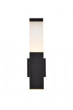 Elegant LDOD4021BK - Raine Integrated LED wall sconce  in black