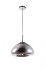 Elegant LDPD2016 - Reflection Collection Pendant D11in H7in Lt:1 Chrome finish