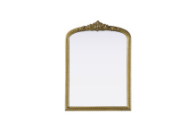 Elegant MR7F2230AB - Naomi Vintage Resin Mirror 22x30 in Antique Brass