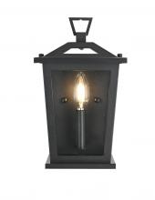 Elegant OD331W12BK - Wall sconce W7" H12" E6" L1 Black