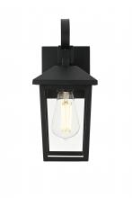 Elegant OD502W12BK - Wall Sconse W5.6"D 6.5"H12.6" Black