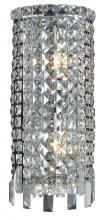Elegant V2031W8C/RC - Maxime 2 light Chrome Wall Sconce Clear Royal Cut Crystal