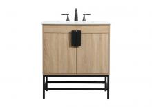 Elegant VF48830MW - 30 inch Single bathroom vanity in mango wood
