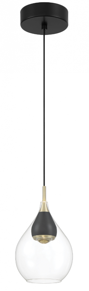 Arabesque - 9.25" LED Mini Pendant