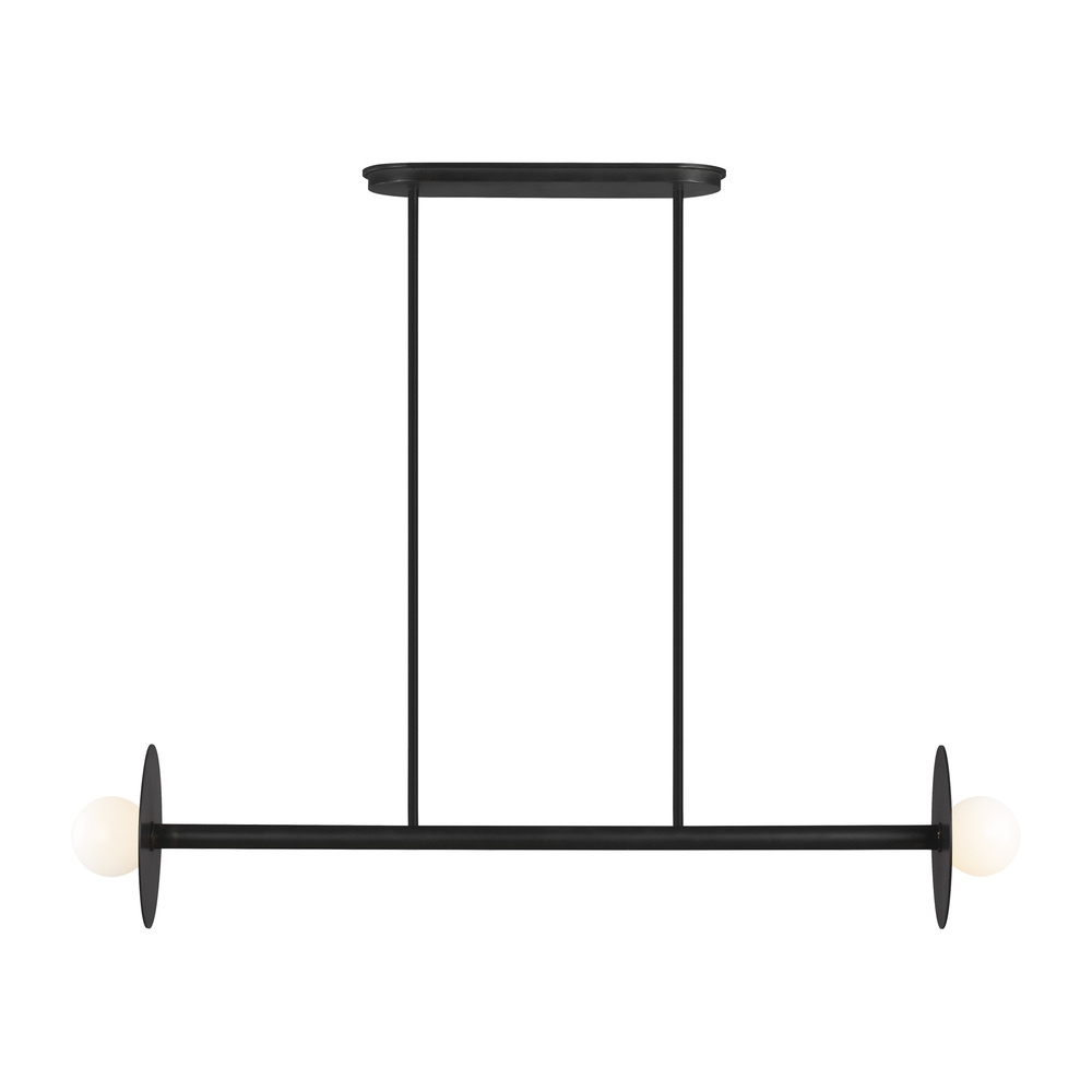 Nodes Medium Linear Chandelier