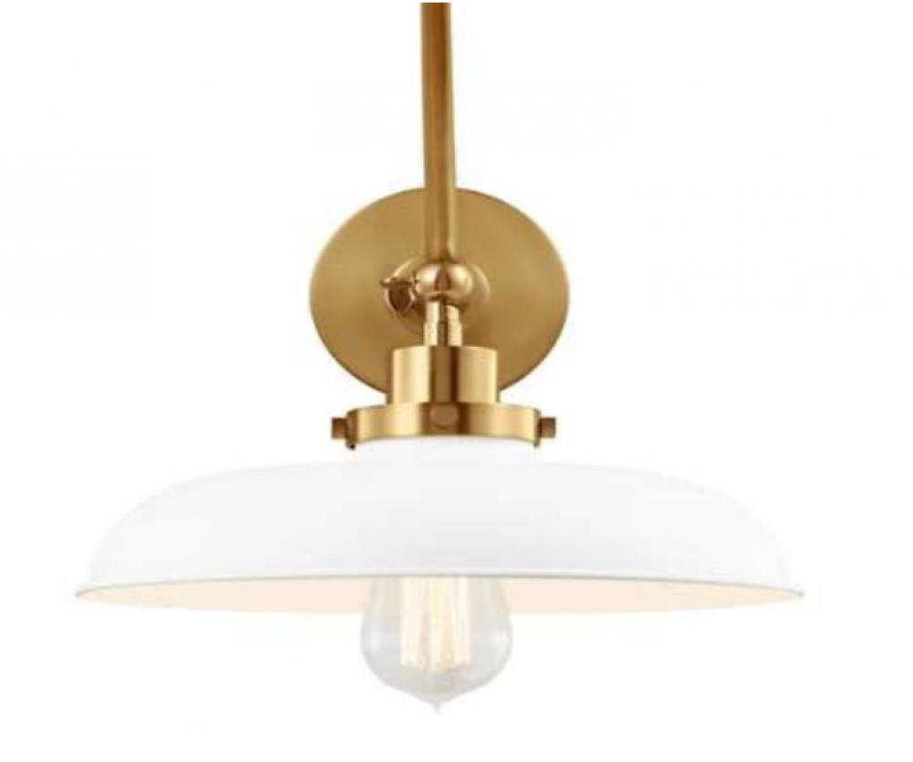 Wellfleet Double Arm Wide Task Sconce