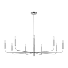 Visual Comfort & Co. Studio Collection EC1319PN - Wide Chandelier
