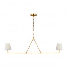 Visual Comfort & Co. Studio Collection CC1732BBS - Perth Large Linear Chandelier