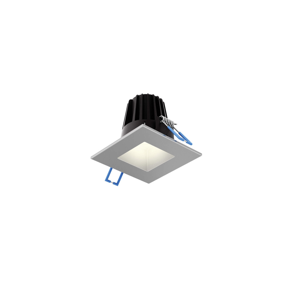 Square regressed recessed light