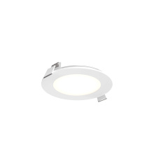 Dals 5004-CC-V-WH - Multi CCT Slim Round Recessed Panel Light - universal 120V-347V, 0-10V dimming
