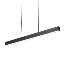 Dals LNPD48-CC-BK - Pendant Linear 48'' Light up and Down CCT