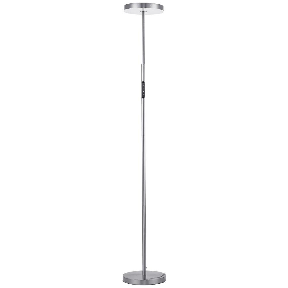 30W Floor Lamp, SN w/WH Acrylic Diffuser