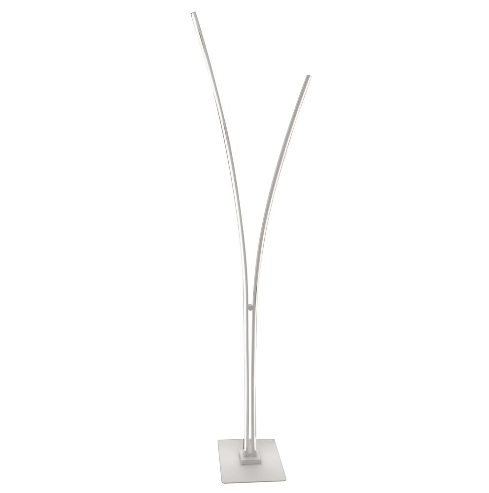 30W Floor Lamp, MW w/ WH Acrylic Diffuser