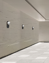 Dainolite SOF-121W-MB - 1LT Wall Sconce, MB w/ WH Glass