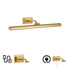 Dainolite YVO333-24LED-AGB - 5 Colour Change Temp 30W Aged Brass Picture Light