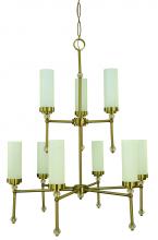 Framburg 5889 BR - Emily 9 Light Brushed Brass