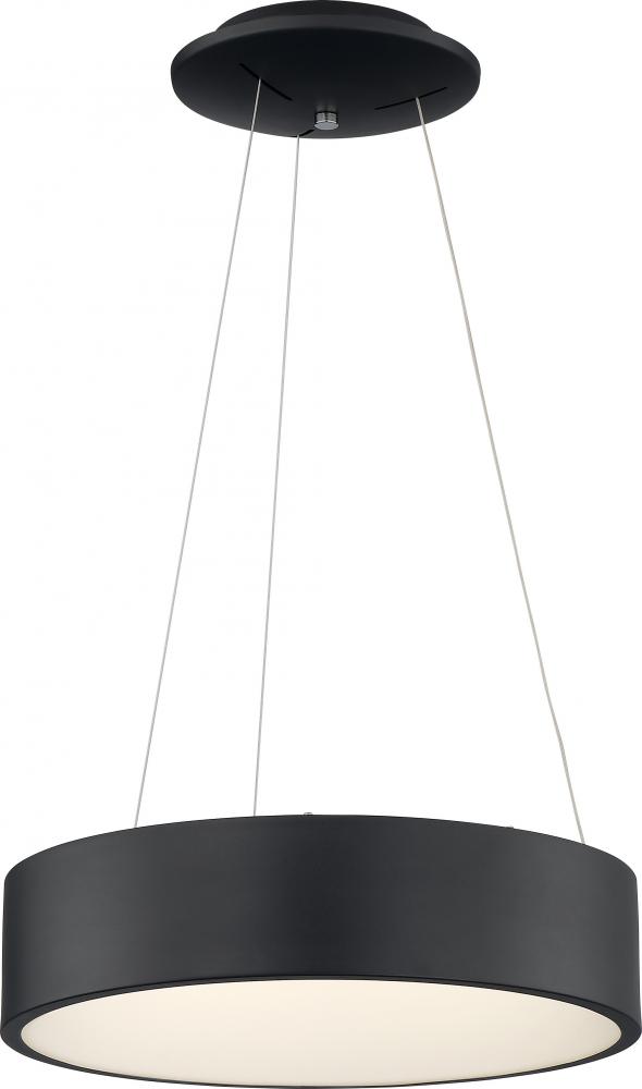 Orbit - LED 18&#34; Pendant - Black Finish