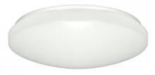 Nuvo 62/797 - 14"- LED Flush with White Acrylic Lens - White Finish - with Occupancy Sensor - 120-277V