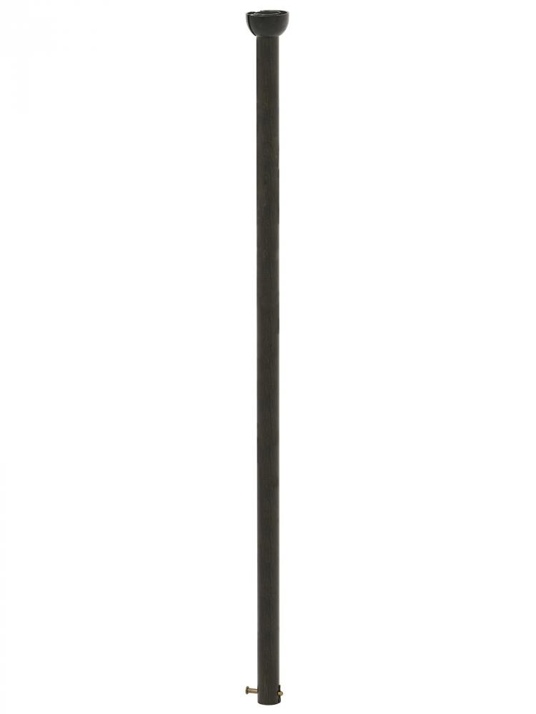 Fanaway 24-inch Matt Black Downrod