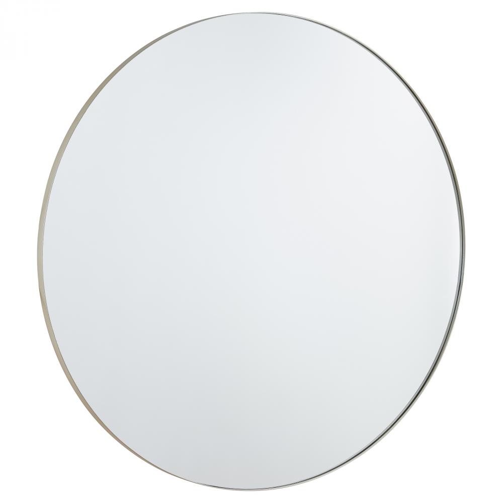 42" ROUND MIRROR - SLV