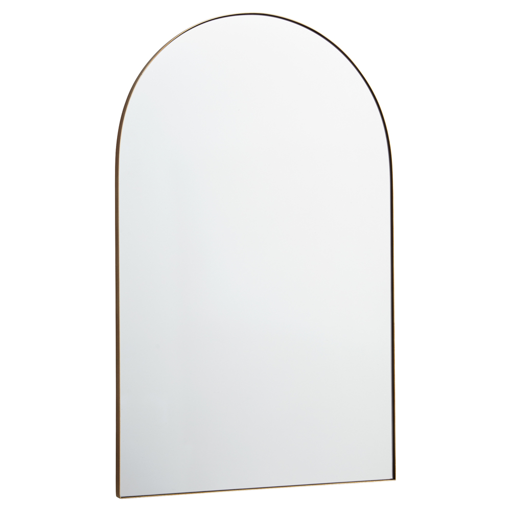 24x38 ARCH MIRROR - GLD